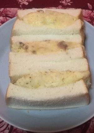 明太アンチョビポテトサンド-レシピのメイン写真