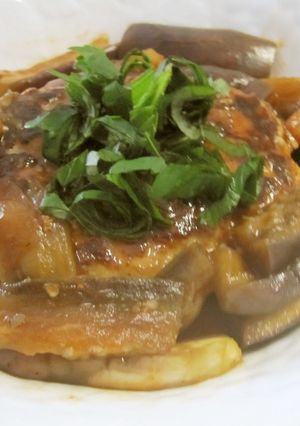 酢生姜たっぷりハンバーグ-レシピのメイン写真