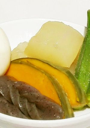 絶品！冷しおでんのだし★冬瓜の冷しおでん-レシピのメイン写真