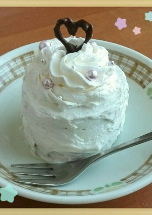 小さなビスケットケーキ-レシピのメイン写真
