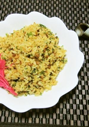 麺つゆあまかつゆ★黄金色の納豆チャーハン-レシピのメイン写真