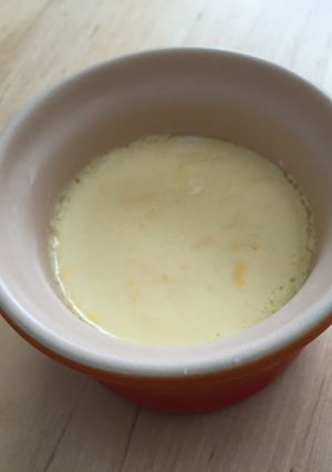 卵白不使用!離乳食におすすめ簡単プリン-レシピのメイン写真