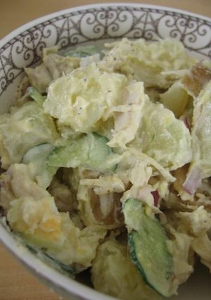 ご馳走エッグ・チキン・ポテトサラダ-レシピのメイン写真