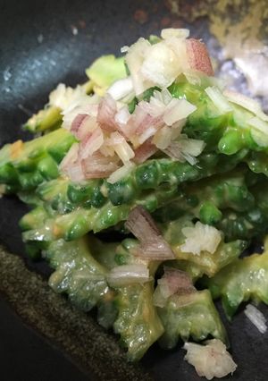 ゴーヤの味噌マヨ炒め-レシピのメイン写真