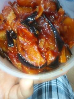 茄子のトマトケチャップ炒め-レシピのメイン写真