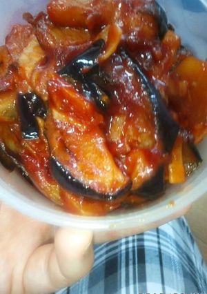 茄子のトマトケチャップ炒め-レシピのメイン写真