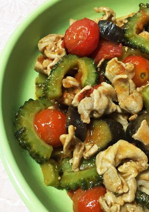 豚バラと夏野菜の甘酢あんかけ-レシピのメイン写真