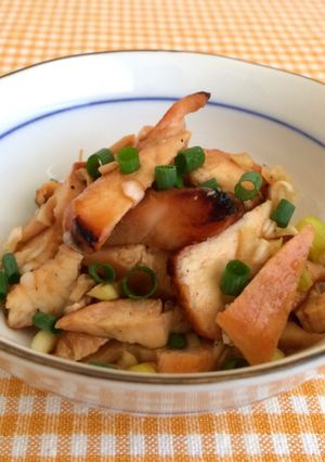 鶏ぽん☆鶏ねぎ味ぽん和え-レシピのメイン写真
