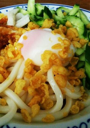 ひんやりサラダうどん-レシピのメイン写真