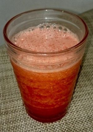 スイカとパプリカのスムージー-レシピのメイン写真