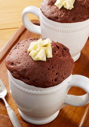 ココアとホワイトチョコのマグカップケーキ-レシピのメイン写真