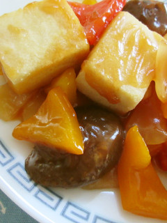 高野豆腐を使って簡単酢豚風♪-レシピのメイン写真