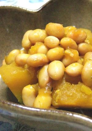大豆とカボチャのほこほこ煮-レシピのメイン写真