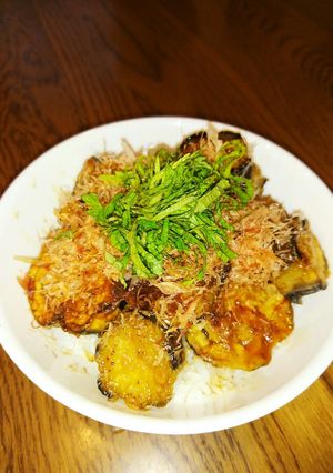 ５歳と作る夏ランチ★なすの照り焼き丼-レシピのメイン写真