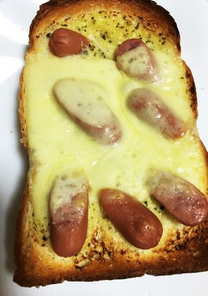 バジマヨWチーズトースト-レシピのメイン写真