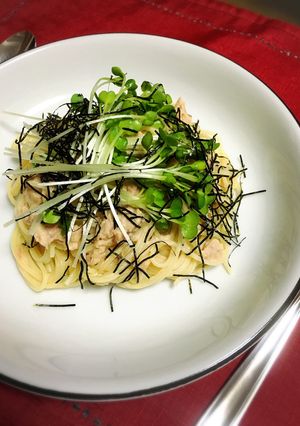 冷製ツナわさびパスタ♡-レシピのメイン写真