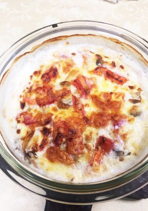 インスタントラーメンでスープグラタン-レシピのメイン写真