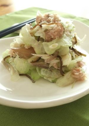 ゴーヤとみょうがのツナ昆布和え-レシピのメイン写真