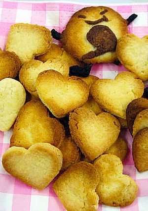 落雁でつくる甘さ控えめクッキー-レシピのメイン写真