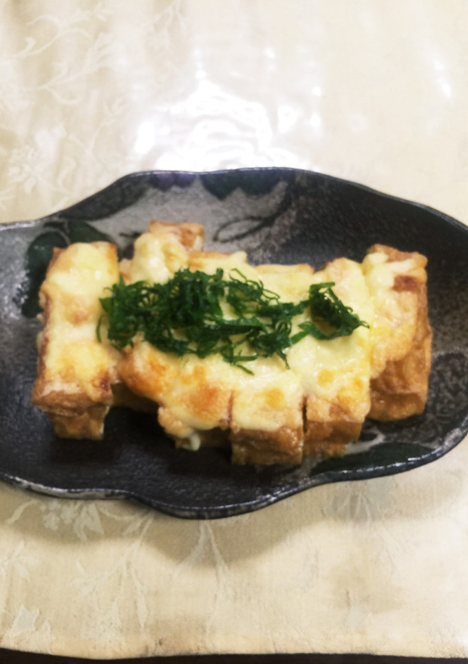 厚揚げ明太子のチーズ焼き-レシピのメイン写真