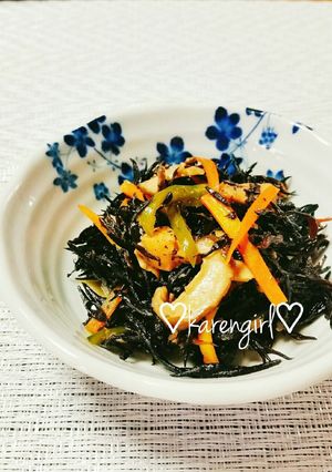 ほんのり香る♡さっぱり～な梅ひじき煮♡-レシピのメイン写真