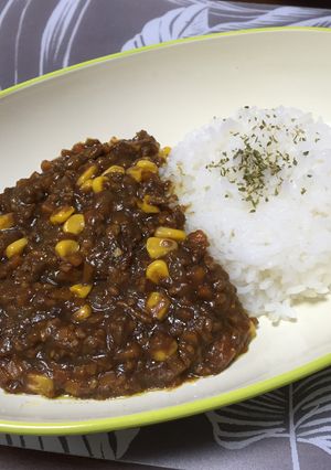 コーンの甘みが美味しい!簡単ドライカレー-レシピのメイン写真