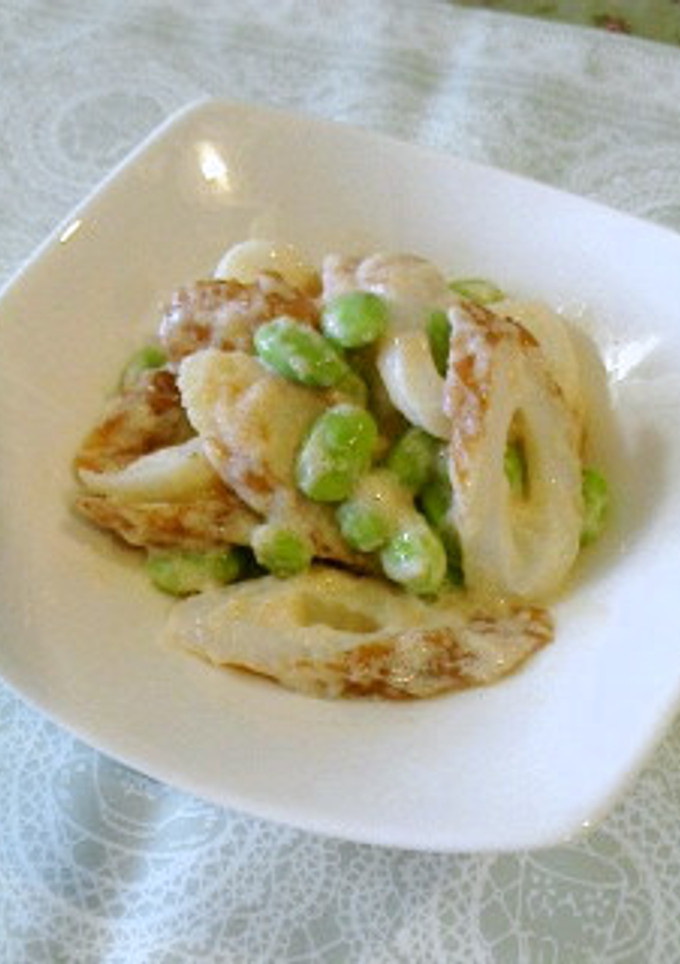 ちくわと枝豆のたらマヨ和え-レシピのメイン写真