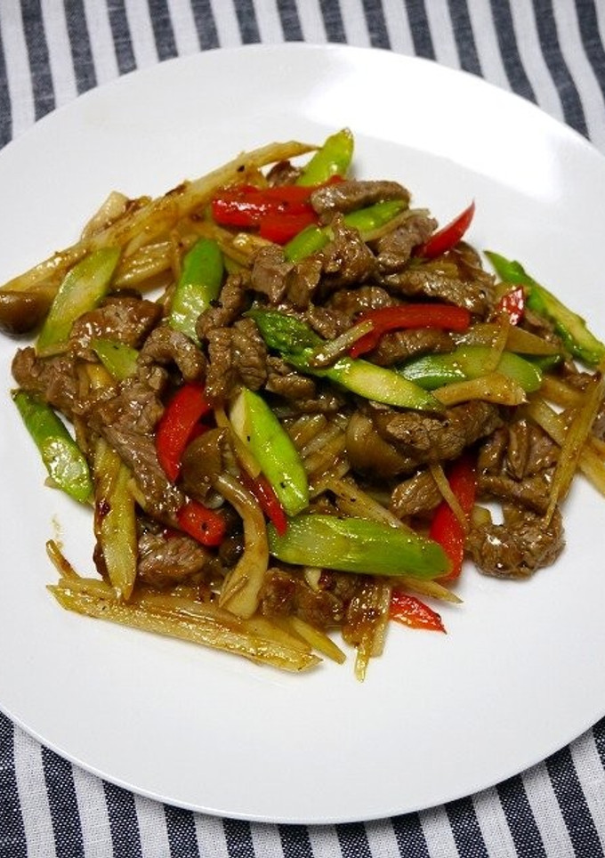 簡単！牛肉とじゃがいものカレー醤油炒め-レシピのメイン写真