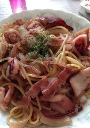海鮮和風パスタ-レシピのメイン写真