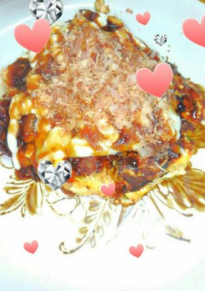 ダイエット中でも！お好み焼き★糖質低減！-レシピのメイン写真