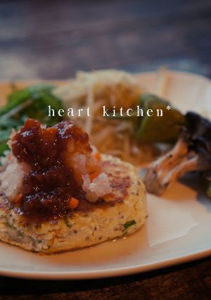 Vegan*チアシード豆腐ハンバーグ-レシピのメイン写真