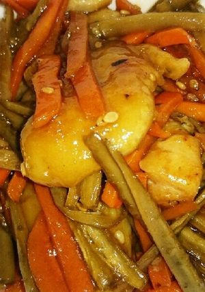 鶏皮入りきんぴら-レシピのメイン写真