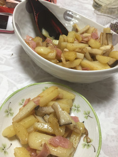 じゃがいもとエリンギのバター炒め-レシピのメイン写真
