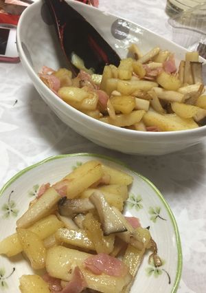 じゃがいもとエリンギのバター炒め-レシピのメイン写真