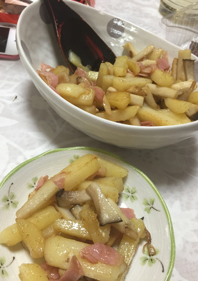 じゃがいもとエリンギのバター炒め-レシピのメイン写真