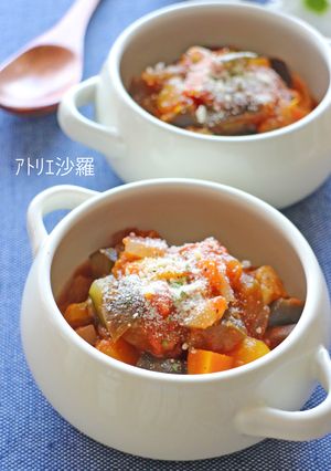 レンジで簡単♪夏野菜のラタトゥイユ-レシピのメイン写真