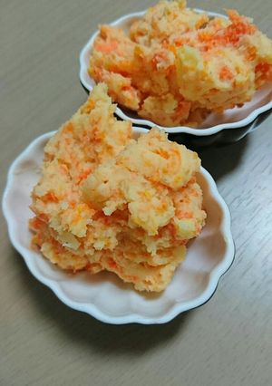 ポテト人参マッシュサラダ-レシピのメイン写真