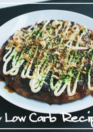 糖質オフ＊チーズinお好み焼き-レシピのメイン写真