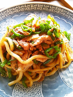 豚とピーマンの焼うどん-レシピのメイン写真