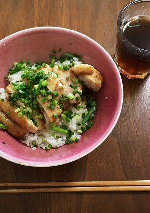 【簡単】レンジだけで！鶏肉の生姜醤油煮-レシピのメイン写真