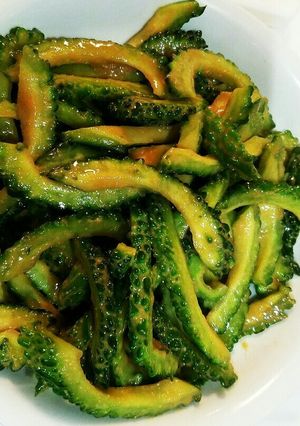 旬の野菜でゴーヤ味噌-レシピのメイン写真