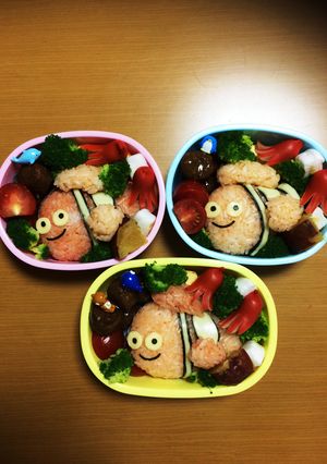簡単ニモのキャラ弁-レシピのメイン写真