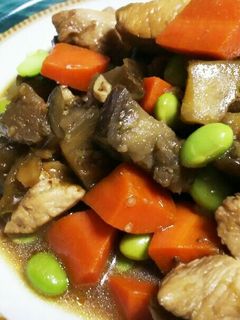 食欲増進☆鶏肉の夏野菜たっぷり甘酢炒め-レシピのメイン写真