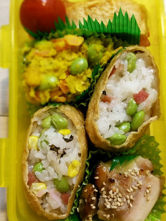 娘の☆お弁当☆枝豆いっぱい♪♪♪-レシピのメイン写真