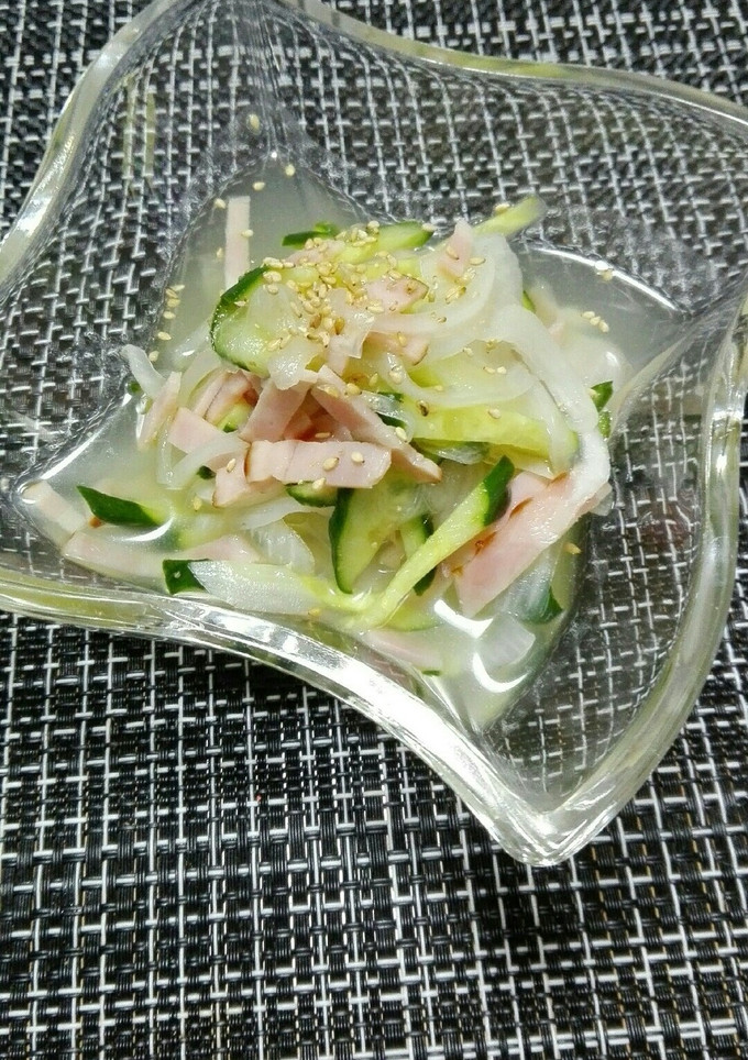 酢玉ねぎで簡単和え物-レシピのメイン写真