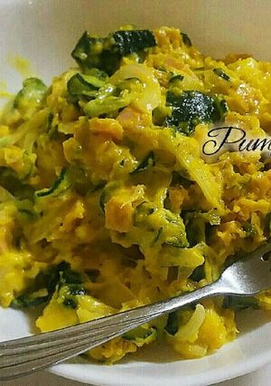 レンジで簡単！給食の献立風☆南瓜サラダ-レシピのメイン写真