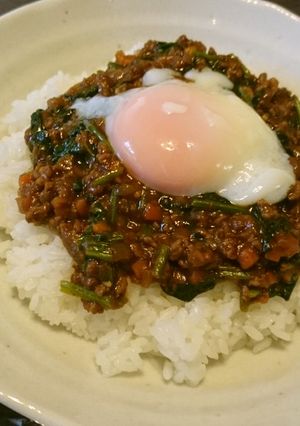 簡単！ほうれん草たっぷりドライカレー-レシピのメイン写真