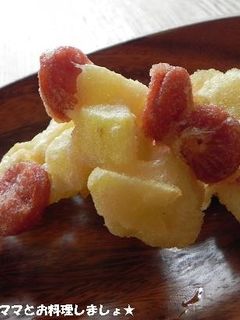 簡単★ウィンナーじゃが天ぷら-レシピのメイン写真