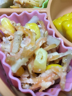 干し野菜 人参とごぼうのサラダ-レシピのメイン写真