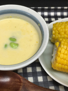 生トウモロコシで簡単美味しいコーンスープ-レシピのメイン写真
